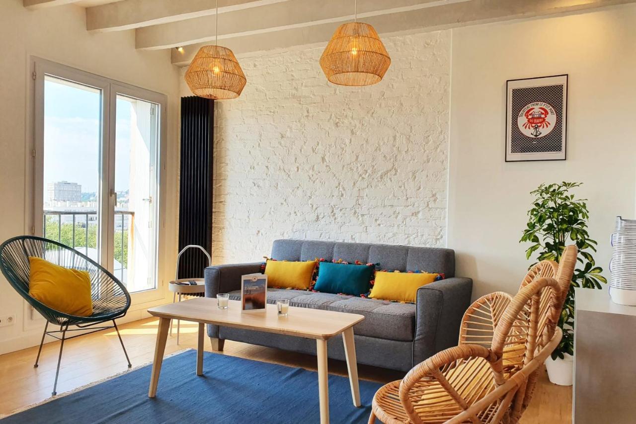 Appartement Le Loft Perret 62m2 - 4 pers Volcan et Halles centrales à Le Havre Extérieur photo